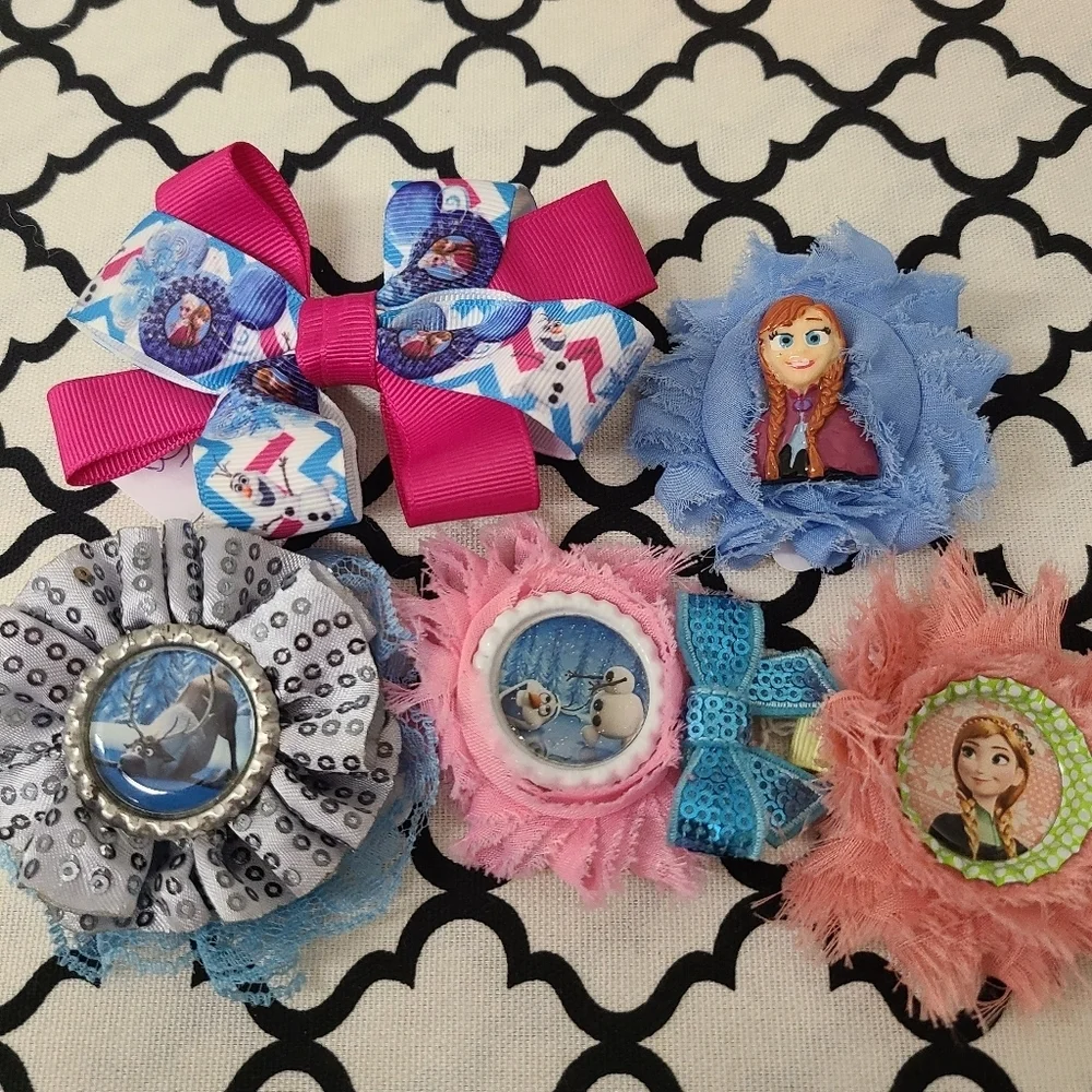 New Reseller Frozen Themed Hair Accessory Bundle